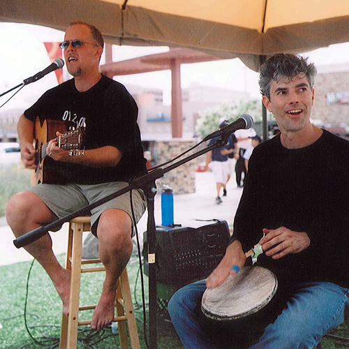 John Simmons and Dave Wilt at ABQ Uptown