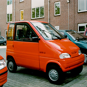 An Italian-made car