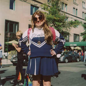 Cheerleader at the March