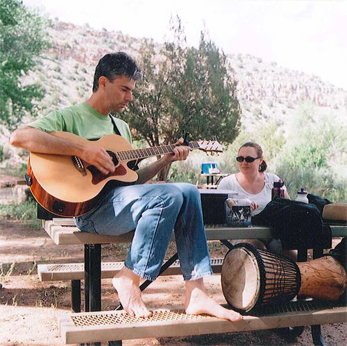 Christine Abassary and John Simmons