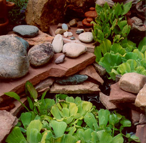 A pocket fountain