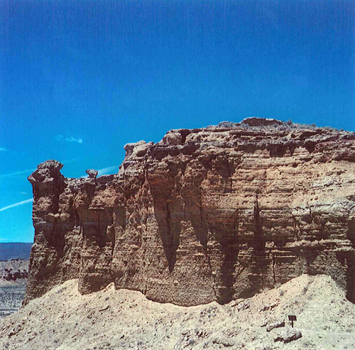 Guadalupe mesa at noon