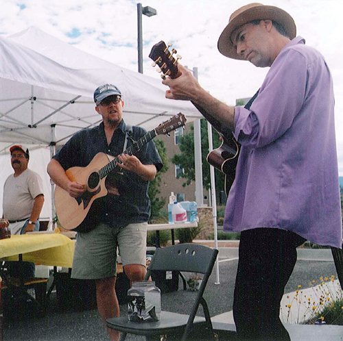 John Simmons and Dave Wilt at ABQ Uptown