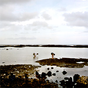 Mom and Keiko in the tidepools