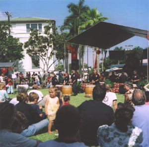 Taiko group performance